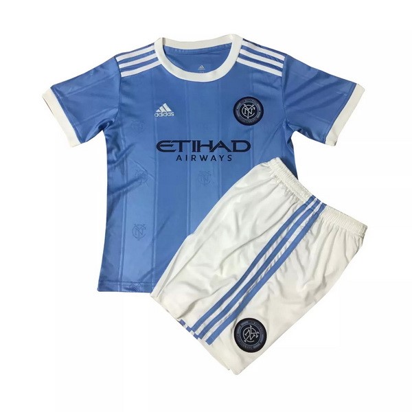 Camiseta New York City Primera equipo Niño 2021-22 Azul